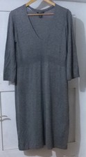 H&M Mama 3/4-Arm Kleid grau