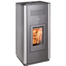 HAAS+SOHN Pelletofen Kaminofen Pelletto IV 434.08 perl-anthrazit/grau 8,3 kW