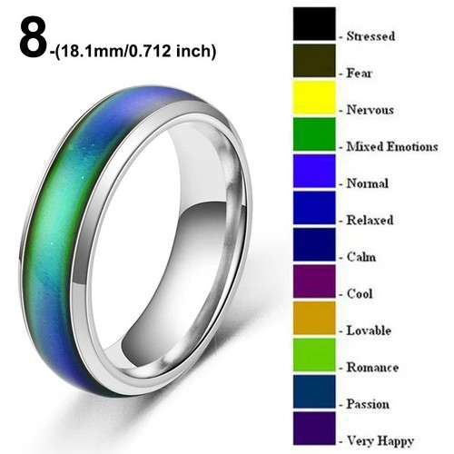Mood ring stainless - mood, steel