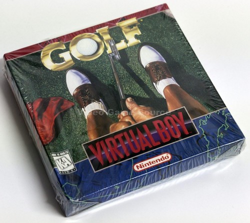 Nintendo virtual boy golf game - nintendo,