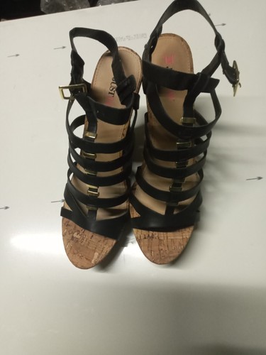 Sandalette keilabsatz justfab - keilabsatz,