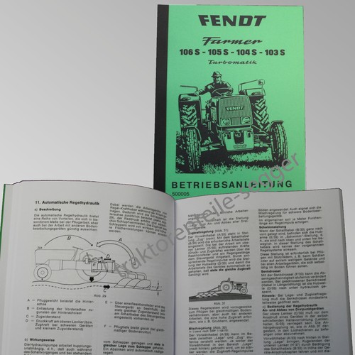 Fendt betriebsanleitung farmer - betriebsanleitung,