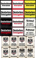 Top-Schilder, MILITARIA