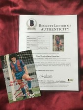 Autogramm DIEGO MARADONA