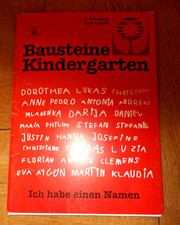 Bausteine Kindergarten 7. Jhg. Heft 4/1986: Ich habe einen Namen