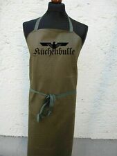 Wehrmacht Küchenbulle HBT Schürze Grillen Koch Grillschürze BBQ WK2 WH Apron