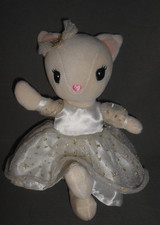 Katze mit sternenkleid - h,