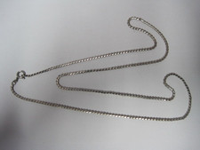 ca. 80  cm lange Kette     835 er  Silber,   gestempelt