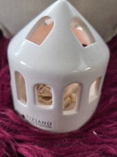 Wunderschönes Tiziano Lichthaus Sipari, Höhe 11 cm Creme weiß, guter Zustand