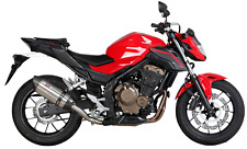 MIVV AUSPUFF ENDTOPF EDELSTAHL SOUND SHONDA CB 500 F 16 - 18 EURO4 ZUGELASSEN