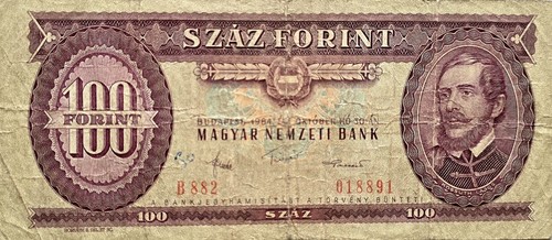 100 firint szaz - forint, 1984