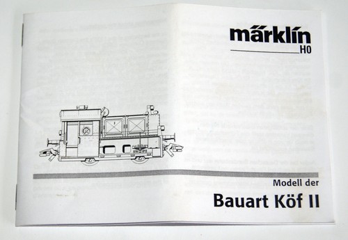 Märklin bauart köf - märklin,