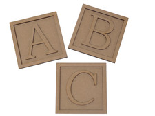 Holzblock Buchstaben Alphabet