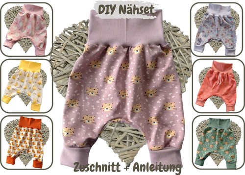 Diy nähpaket babypumphose - nähpaket,