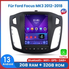 Für Ford Focus MK3 2012-2018 Android13 Carplay Autoradio 2+32GB GPS NAVI 4G WIFI