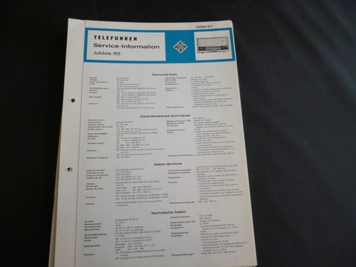 Original service manual - original,