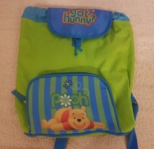 Winnie Pooh Rucksack Bär Grün Blau Kinder Kinderrucksack Disney Tasche Beutel 1A