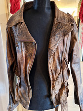 Vintage Lederjacke Echtleder