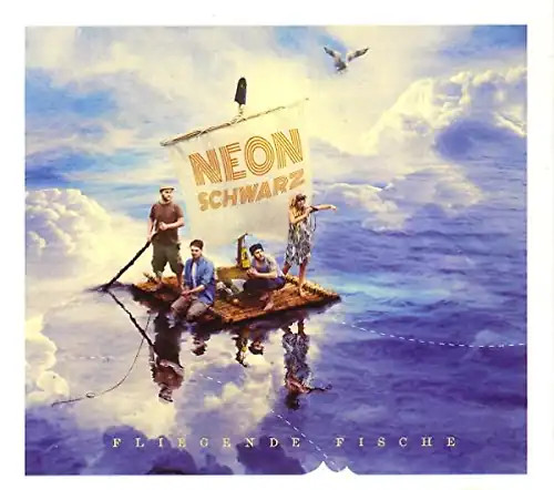 Neonschwarz fliegende fische - neonschwarz,