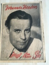 Noten antik "Johannes Heesters