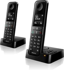 Philips D475 DUO D4752B/01 DECT Schnurlostelefon mit Anrufbeantworter OHNE Akkus