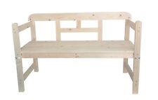 Friesenbank Fichte naturbelassen Gartenbank Sitzbank Holzbank Bank Garten Sitzen