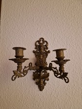 Antiker Kerzenhalter Messing