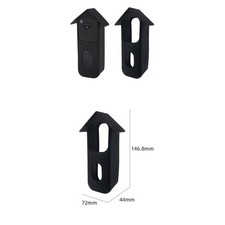 Schwarze Silikon Schutzhülle