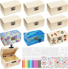 10 Stück Mini Schatztruhe