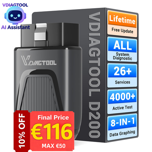 2026 vdiagtool d200 - 🔥2026,