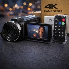 4K UHD Camcorder 📹