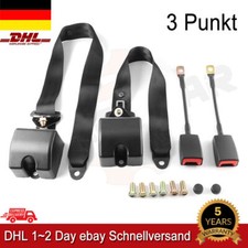 2x Sicherheitsgurt 3 Punkt