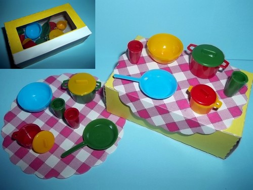 Topfset für puppenstube - topfset,
