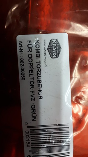 Zubehörbeutel doppeltor ral - zubehörbeutel, doppeltor,
