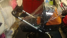 PVC REGENSCHUTZ PASSEND FÜR HAUCK MANHATTAN KINDERWAGEN & KINDERWAGEN 2 IN 1 / SCHNELLE LIEFERUNG