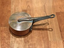 Kupfertopf mit Deckel – handgefertigt, „Métaux Ouvrés“, Frankreich ??