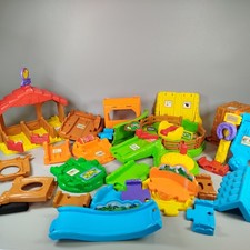 Bauernhof-Spieleset mit Gleis – für Kleinkinder, gebraucht