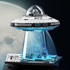 UFO Schiff Baustein Raumschiff