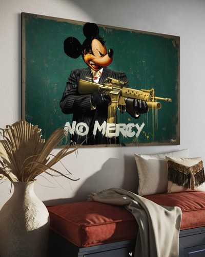 Micky scarface leinwand - micky, bild