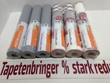 Vliestapete Erismann 3x 6765-08 3x 6766-06 (6Rollen) Ornament Uni Grau Weiß Rot