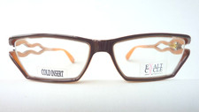 Ausgefallene Brille braun