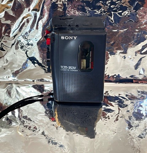 Sony tcm 353v cassette corder - sony, cassette-corder