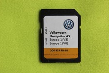 SD KARTE NAVIGATION AS EUROPA 2021 VW DISCOVER MEDIA 2 TIGUAN CADDY T-CROSS GOLF