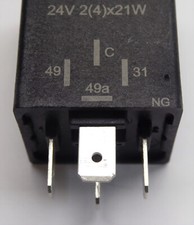 BLINKGEBER 24V 2(4) x 21W BLINKER - RELAIS - ELECTRONIC HAZARD FLASHER