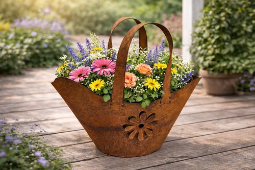 Tasche mit blüte - tasche, zum