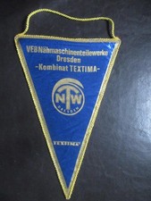 Wimpel VEB Textima Nähmaschinenwerke Dresden