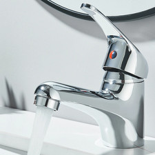 Badarmatur Wasserhahn Waschtisch Mischbatterie Einhebelmischer Waschbecken Bad