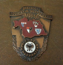 ADAC Plakette von 1955 Kupfer