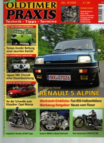 Zeitschrift oldtimer praxis - zeitschrift,