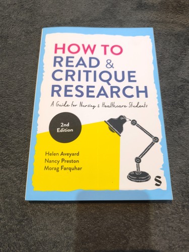 How read and - how, critique